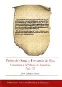 PEDRO DE OSMA Y FERNANDO DE ROA COMENTARIO A LA POLÍTICA DE ARISTÓTELES VOL. II | 9788472997431 | LABAJOS ALONSO, JOSÉ