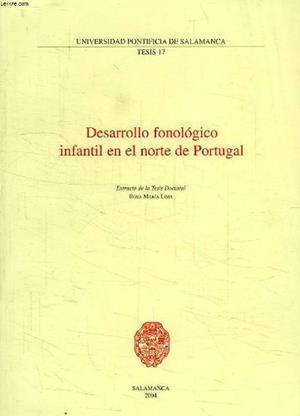 DESARROLLO FONOLÓGICO INFANTIL EN EL NORTE DE PORTUGAL | 9788472996250 | LIMA, ROSA MARÍA