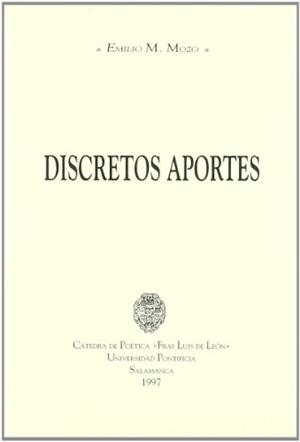 DISCRETOS APORTES | 9788472993938 | MOZO ADÁN, EMILIO MIGUEL