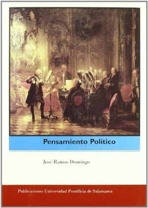 PENSAMIENTO POLÍTICO | 9788472995864 | RAMOS DOMINGO, JOSÉ