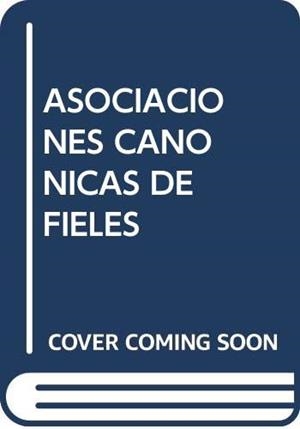 ASOCIACIONES CANÓNICAS DE FIELES | 9788472991873 | SEBASTIÁN AGUILAR, FERNANDO / GARCÍA Y GARCÍA, ANTONIO