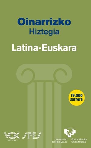 OINARRIZKO HIZTEGIA LATINA - EUSKARA | 9788413191348