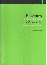 AHORRO DE LAS FAMILIAS EN NAVARRA, EL | 9788495075116 | LERA LÓPEZ, FERNANDO