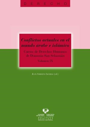 CONFLICTOS ACTUALES EN EL MUNDO ÁRABE E ISLÁMICO. CURSOS DE DERECHOS HUMANOS DE DONOSTIA - SAN SEBASTIÁN. VOL. IX | 9788498601848