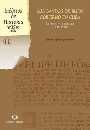 BANDOS DE BUEN GOBIERNO EN CUBA, LOS | 9788490824009 | APAOLAZA LLORENTE, DORLETA