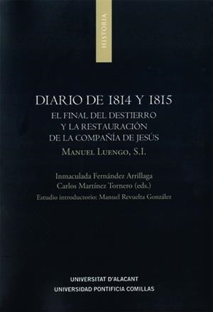 DIARIO DEL 1814 Y 1815 | 9788484686071 | LUENGO, MANUEL