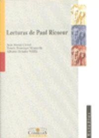 LECTURAS DE PAUL RICOEUR | 9788489708402 | MASIÁ CLAVEL, JUAN / DOMINGO MORATALLA, TOMÁS / OCHAITA, ALBERTO