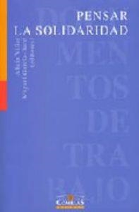 PENSAR LA SOLIDARIDAD | 9788484681243 | VARIOS AUTORES