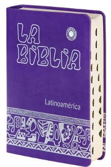 BIBLIA LATINOAM. LETRA GRANDE SIMIL PIEL MORADA, UÑEROS | 9788499452661 | HURAULT, BERNARDO