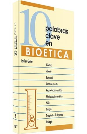 10 PALABRAS CLAVE EN BIOETICA | 9788481692020 | GAFO, JAVIER