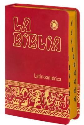 BIBLIA LATINOAM. LETRA GRANDE SIMIL PIEL ROJA,CANTO ORO UÑEROS | 9788499452906 | DESCONOCIDO