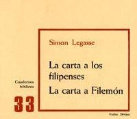 CARTA A FILIPENSES. CARTA A FILEMON | 9788471512840 | LEGASSE, SIMON