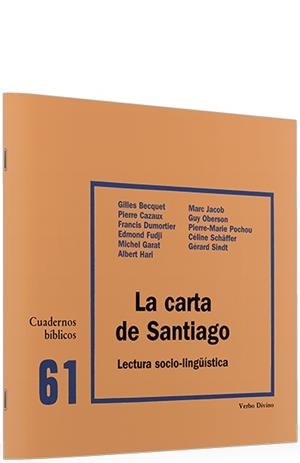 CARTA SANTIAGO | 9788471515933 | EQUIPO CAHIERS EVANGILE
