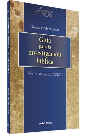 GUIA INVESTIGACION BIBLICA | 9788481690774 | BAZYLINSKI, STANISLAW