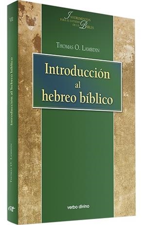 INTRODUCCION AL HEBREO BIBLICO | 9788481694284 | O. LAMBDIN, THOMAS