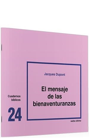 MENSAJE BIENAVENTURANZAS | 9788471512376 | DUPONT, JACQUES