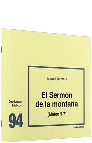 SERMON MONTAÑA (MT 5 7) | 9788481692211 | DUMAIS, MARCEL
