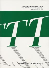 ASPECTS OF TRANSLATION | 9788484483823 | BRAVO GOZALO, JOSÉ MARÍA