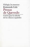 PROSAS DE QUEVEDO | 9788460873747 | LIDA, RAIMUNDO