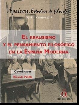 KRAUSISMO Y EL PENSAMIENTO FILOSÓFICO EN LA ESPAÑA MODERNA, EL | 9788417182366