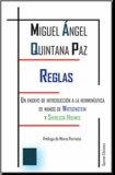 REGLAS | 9788416996957 | QUINTANA PAZ, MIGUEL ÁNGEL