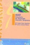 I.D.A.T. INVENTARIO DE DESARROLLO ATENCIÓN TEMPRANA | 9788481961737 | PÉREZ SÁNCHEZ, Mª ISABEL / LORENZO RIVERO, Mª JOSÉ