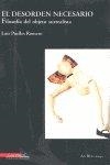 DESORDEN NECESARIO (FILOSOFIA DEL OBJETO SURREALISTA), EL | 9788460943327 | PUELLES, LUIS