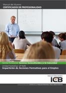 UF1645: IMPARTICIÓN DE ACCIONES FORMATIVAS PARA EL EMPLEO | 9788490214183 | VARIOS AUTORES