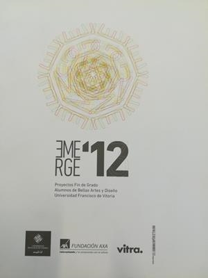 EMERGE '12 | 9788469568675 | VARIOS AUTORES