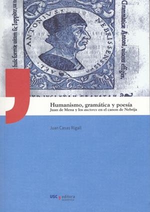 UA/1-HUMANISMO, GRAMÁTICA Y POESÍA | 9788498873863 | CASAS RIGALL, JUAN