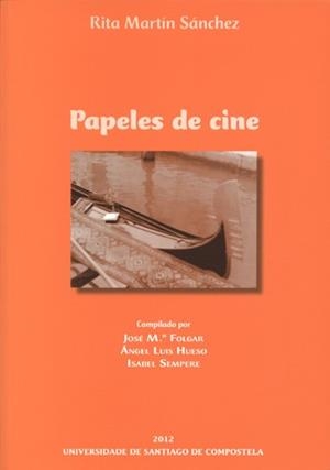 OP/332-PAPELES DE CINE | 9788498879230 | MARTÍN SÁNCHEZ, RITA