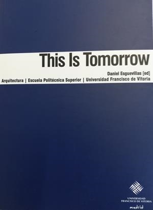 THIS IS TOMORROW | 9788415423133 | ESGUEVILLAS CUESTA, DANIEL