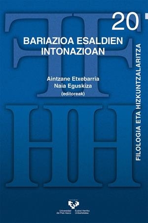 BARIAZIOA ESALDIEN INTONAZIOAN | 9788490827932