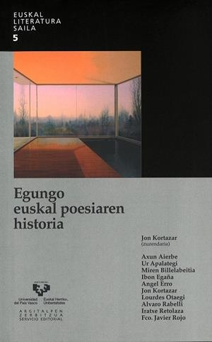 EGUNGO EUSKAL POESIAREN HISTORIA | 9788498601992