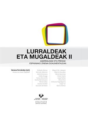 LURRALDEAK ETA MUGALDEAK II. AGERRALDIAK ETA PRESAK ESPAINIAKO ZINEMA DOKUMENTALEAN | 9788490822197