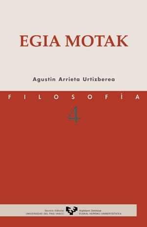 EGIA MOTAK | 9788483732991 | ARRIETA URTIZBEREA, AGUSTÍN