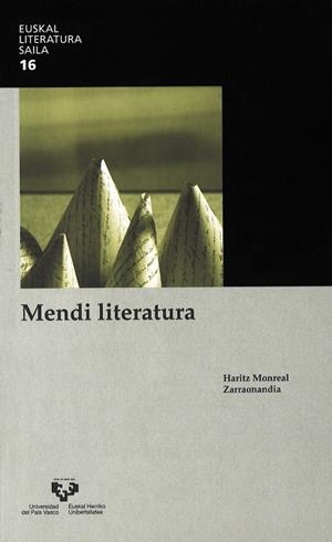 MENDI LITERATURA | 9788490825426 | MONREAL ZARRAONANDIA, HARITZ