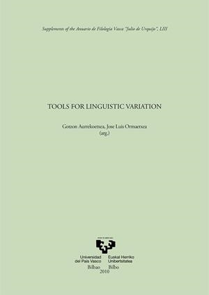 TOOLS FOR LINGUISTIC VARIATION | 9788498604290