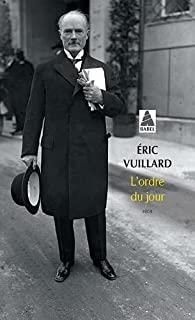 ORDRE DU JOUR, L' | 9782330153045 | VUILLARD, ERIC