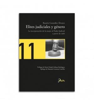 ELITES JUDICIALES Y GÉNERO | 9788480538343 | GONZÁLEZ ÁLVAREZ, BEATRIZ