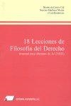 18 LECCIONES DE FILOSOFÍA DEL DERECHO | 9788479912383 | CASTRO CID, BENITO DE