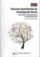TÉCNICAS CUANTITATIVAS DE INVESTIGACIÓN SOCIAL | 9788479914301 | PALACIOS GÓMEZ, JOSÉ LUIS
