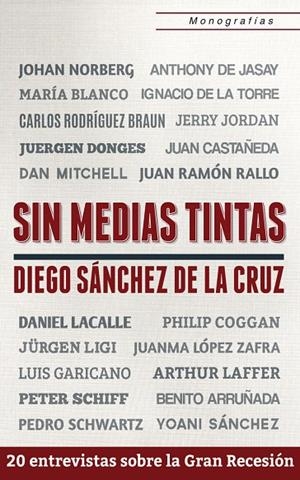 SIN MEDIAS TINTAS | 9788472096318 | SÁNCHEZ DE LA CRUZ, DIEGO