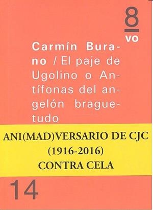 PAJE DE UGOLINO O ANTÍFONAS DEL ANGELÓN BRAGUETUDO, EL | 9788494418440 | BURANO, CARMÍN