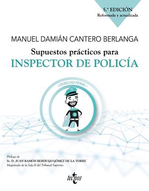 CASOS PRÁCTICOS PARA INSPECTOR DE POLICÍA | 9788430983186 | CANTERO BERLANGA, MANUEL DAMIÁN