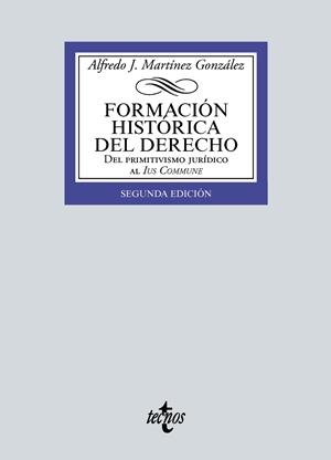 FORMACIÓN HISTÓRICA DEL DERECHO | 9788430983759 | MARTÍNEZ GONZÁLEZ, ALFREDO JOSÉ