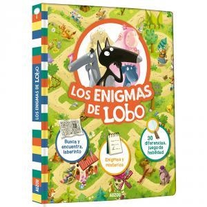 ENIGMAS DE LOBO. BUSCA Y ENCUENTRA, LABERINTO. ENIGMAS Y MISTERIOS. 30 DIFERENCIAS Y JUEGO DE HABILIDADES | 9782733893760 | LALLEMAND, ORIANNE