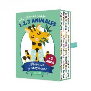 JUEGO. DE 1, 2, 3 ANIMALES CARTAS | 9782733887080
