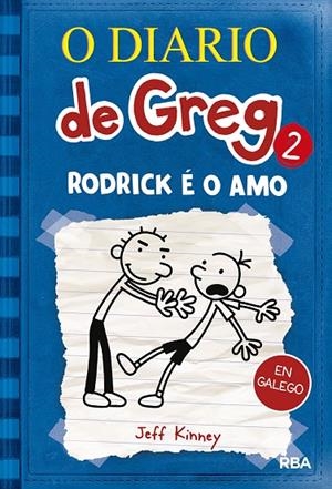 O DIARIO DE GREG 02. RODRICK É O AMO (ED. GALLEC) | 9788427222618 | KINNEY, JEFF