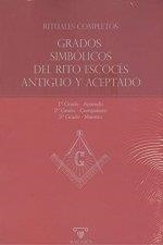 RITUALES COMPLETOS GRADOS SIMBOLICOS DEL RITO ESCOCES ANTIGUO Y ACEPTADO | 9788418379918 | ANÓNIMO
